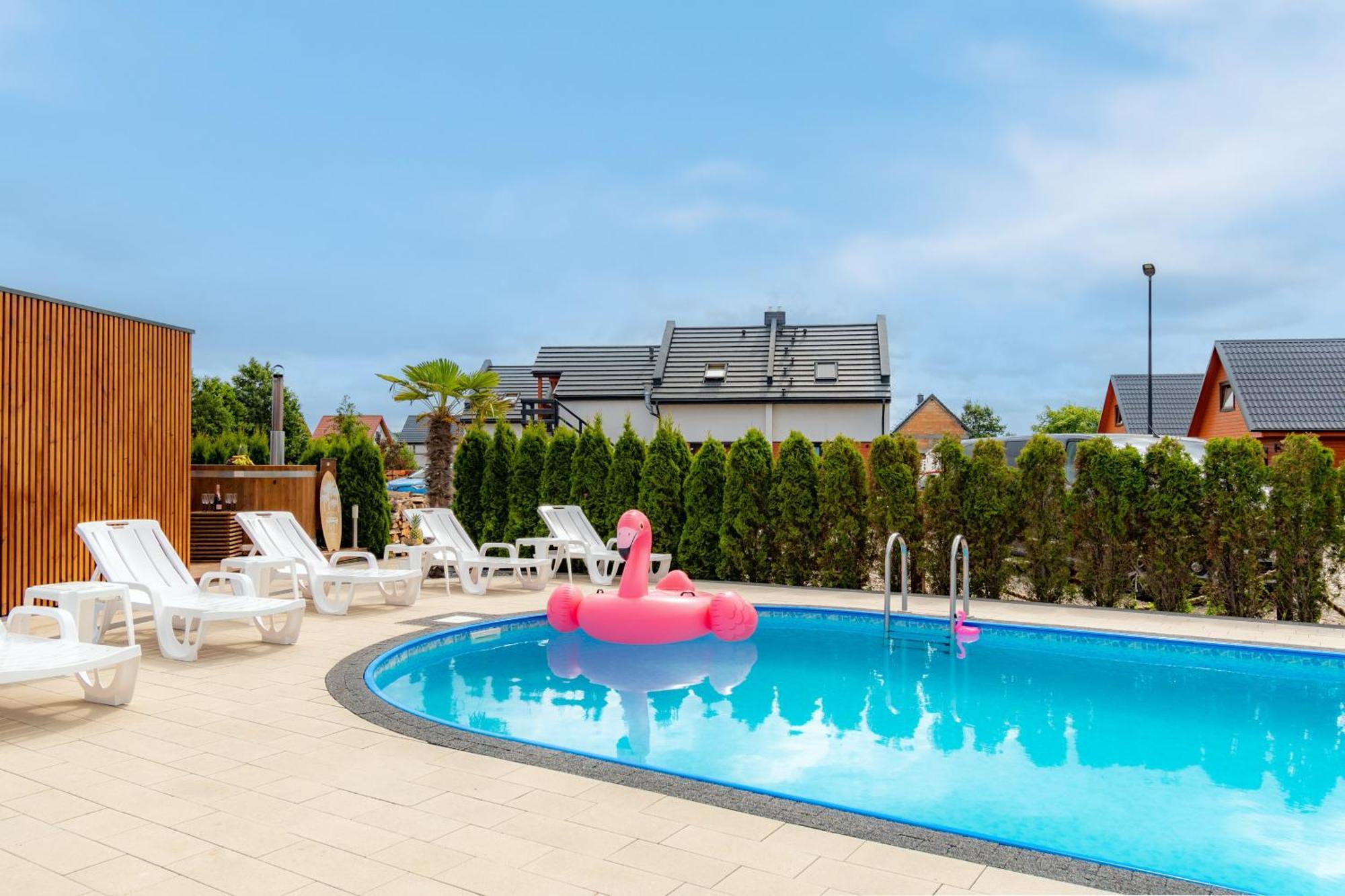 Domki Piaskowa11 Palm Resort & Wellness Łeba Eksteriør bilde